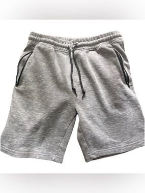 Brooklyn Cloth Sweat Shorts Mens Size Medium Gray Elastic Waist Drawstring